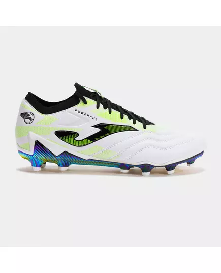 Бутсы JOMA POWERFUL TOP 2502 WHITE BLACK FIRM GROUND, Артикул: POCW2502FG, Размер: 41