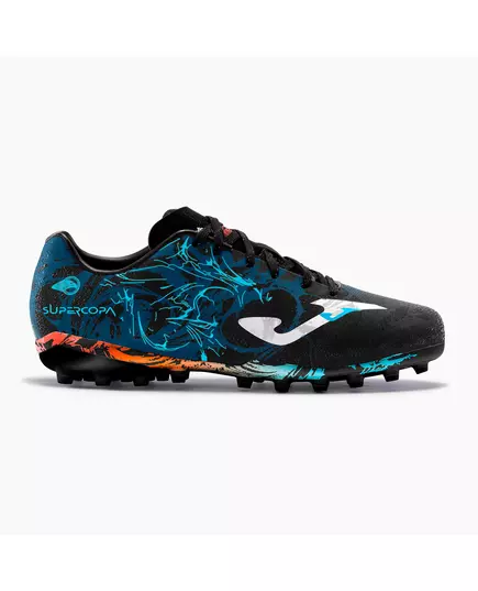 Бутсы JOMA SUPER COPA 2441 BLACK BLUE ARTIFICIAL GRASS, Артикул: SUPS2441AG, Размер: 43