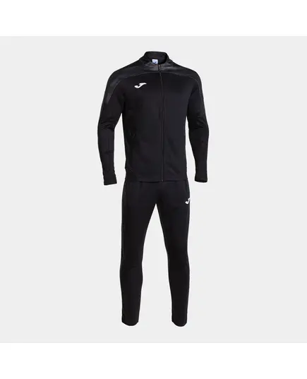 Спортивный костюм JOMA CHAMPIONSHIP VIII TRACKSUIT BLACK DARK GRAY, Артикул: 104201.110, Размер: S