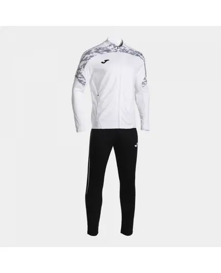 Спортивный костюм JOMA CHAMPIONSHIP VIII TRACKSUIT WHITE BLACK, Артикул: 104201.201, Размер: S