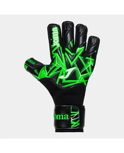 Вратарские перчатки JOMA BRAVE GOALKEEPER GLOVES BLACK FLUOR GREEN, Артикул: 401947.117, Размер: 8