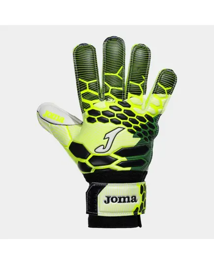 Вратарские перчатки JOMA CALCIO GOALKEEPER GLOVES FLUOR GREEN BLACK, Артикул: 401950.021, Размер: 4