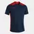 Футболка JOMA CHAMPIONSHIP VI SHORT SLEEVE T-SHIRT NAVY-RED, Article Number: 101822.336, Размер: XL