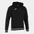 Толстовка JOMA CAMPUS III HOODED JACKET BLACK, Артикул: 101590.100, Размер: 4XL
