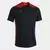 Футболка JOMA CHAMPIONSHIP VI SHORT SLEEVE T-SHIRT BLACK-RED, Артикул: 101822.106, Размер: 2XL-3XL