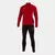 Спортивный костюм JOMA DANUBIO II TRACKSUIT RED BLACK WHITE, Артикул: 103122.601, Размер: XS