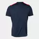 Футболка JOMA CHAMPIONSHIP VII SHORT SLEEVE T-SHIRT NAVY RED, Артикул: 103081.336, Размер: S
