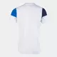 Футболка JOMA CREW V SHORT SLEEVE T-SHIRT WHITE ROYAL NAVY, Артикул: 103084.207, Размер: M