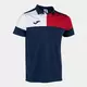 Футболка JOMA CREW V SHORT SLEEVE POLO NAVY RED WHITE, Article Number: 103208.336, Размер: S