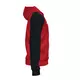 Толстовка JOMA HOODED JACKET ACADEMY IV RED BLACK, Артикул: 101967.601, Размер: 3XS