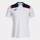 Tricou JOMA TOLEDO SHORT SLEEVE T-SHIRT WHITE NAVY, Articol: 103735.203, Mărime: XS