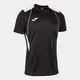 Футболка JOMA CHAMPIONSHIP VII SHORT SLEEVE T-SHIRT BLACK WHITE, Артикул: 103081.102, Размер: 3XS