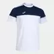Tricou JOMA CREW V SHORT SLEEVE T-SHIRT WHITE NAVY, Articol: 103296.203, Mărime: M