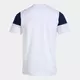 Tricou JOMA CREW V SHORT SLEEVE T-SHIRT WHITE NAVY, Articol: 103296.203, Mărime: M