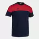 Tricou JOMA CREW V SHORT SLEEVE T-SHIRT NAVY RED, Articol: 103296.336, Mărime: S