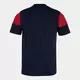 Tricou JOMA CREW V SHORT SLEEVE T-SHIRT NAVY RED, Articol: 103296.336, Mărime: S