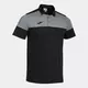 Tricou JOMA CREW V SHORT SLEEVE POLO BLACK GREY, Articol: 103297.111, Mărime: S