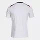 Футболка JOMA TOLEDO SHORT SLEEVE T-SHIRT WHITE NAVY, Артикул: 103735.203, Размер: XS