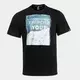 Tricou JOMA CASUAL SHORT SLEEVE T-SHIRT BLACK, Articol: 104620.100, Mărime: S