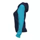 Hanorac JOMA HOODED JACKET ACADEMY IV NAVY TURQUOISE FLUORESCENT, Articol: 901336.342, Mărime: S