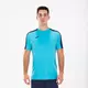 Футболка JOMA T-SHIRT ACADEMY III FLUORESCENT TURQUOISE NAVY, Артикул: 101656.013, Размер: L