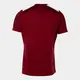 Футболка JOMA CHAMPIONSHIP VII SHORT SLEEVE T-SHIRT BURGUNDY WHITE, Артикул: 103081.672, Размер: S