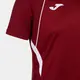 Футболка JOMA CHAMPIONSHIP VII SHORT SLEEVE T-SHIRT BURGUNDY WHITE, Артикул: 103081.672, Размер: S