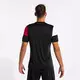 Футболка JOMA CREW V SHORT SLEEVE T-SHIRT BLACK RED WHITE, Артикул: 103084.106, Размер: S