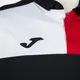 Футболка JOMA CREW V SHORT SLEEVE POLO BLACK RED WHITE, Артикул: 103208.106, Размер: M