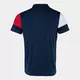 Футболка JOMA CREW V SHORT SLEEVE POLO NAVY RED WHITE, Артикул: 103208.336, Размер: M