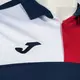 Футболка JOMA CREW V SHORT SLEEVE POLO NAVY RED WHITE, Артикул: 103208.336, Размер: M