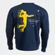 Толстовка JOMA SMASH SWEATSHIRT BLUE, Артикул: 104633.331, Размер: S