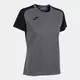 Футболка JOMA T-SHIRT ACADEMY IV GREY MELANGE BLACK, Артикул: 901335.251, Размер: M
