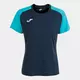 Футболка JOMA T-SHIRT ACADEMY IV NAVY TURQUOISE FLUORESCENT, Артикул: 901335.342, Размер: M